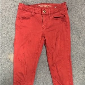 Red pants